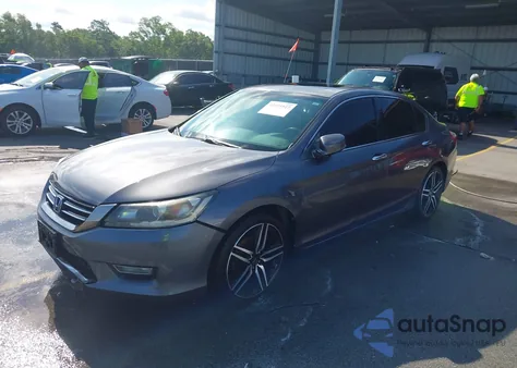2013 Honda Accord Ex-L V-6 from USA, damaged, VIN 1HGCR3F85DA015449
